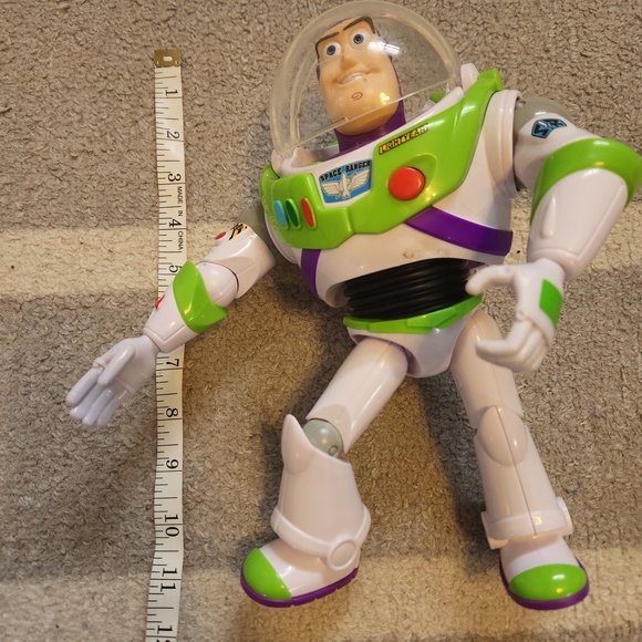 Other - Buzz Lightyear Action Figure - Green and White